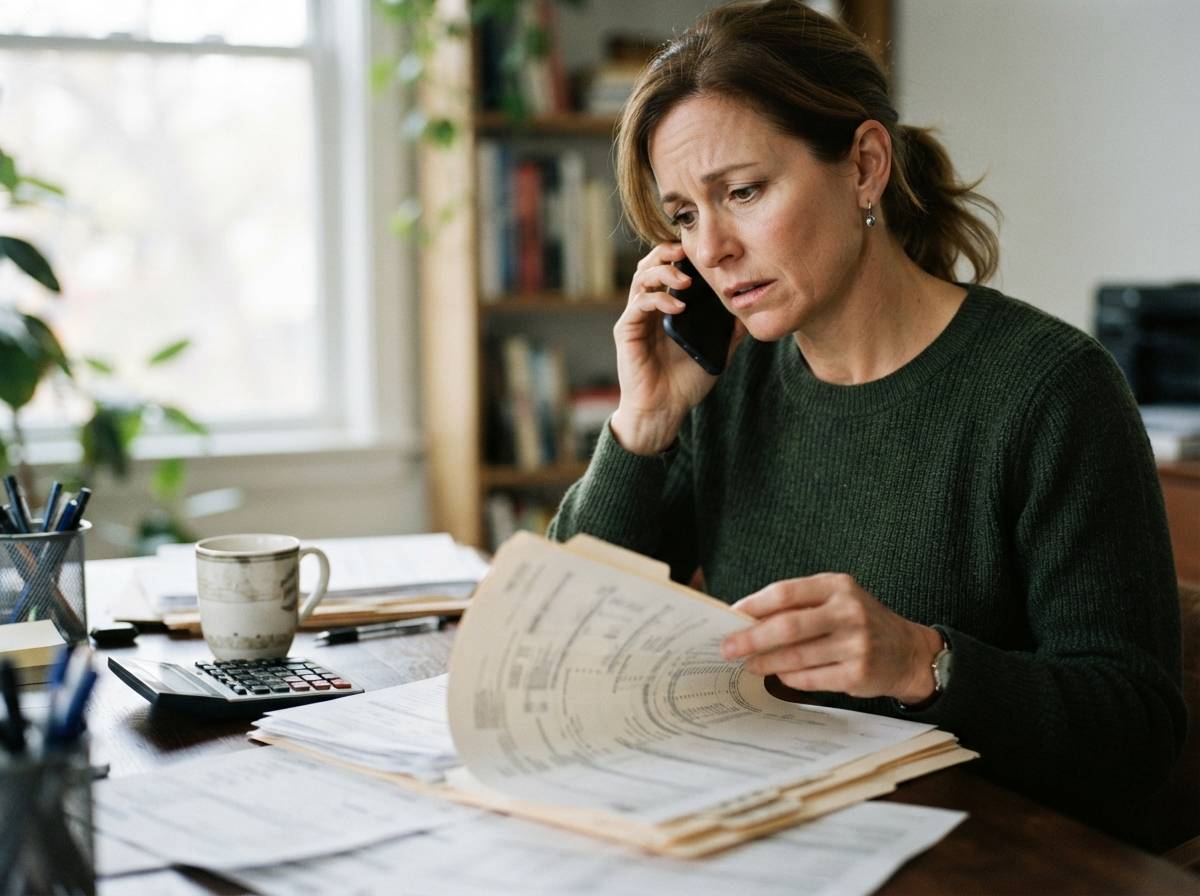 Close up of a person using a laptop to compare student loan repayment options at home.